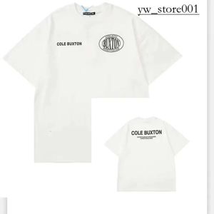 Cole Buxton 2024 Designer Summer Men's T-shirts Lettera di streetwear stampata Cole Casual Trendy Short Short Man Women Women Women Cole Buxton Thirt Taglie europea S-2xl 1627