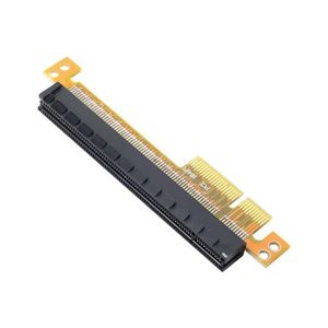 2024 4x bis 16x PCI-E Express-Riser-Kartenkonverter männlicher weiblicher Extender-Adapter-Unterstützung PCIe 4x 8x 16x für PCi-E Riser Card Converter