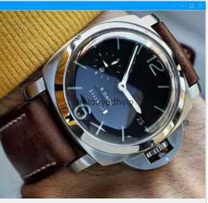 Luxury Wristwatch Brand New pam Stainless Steel Bezel Automatic Mens Watch green Bezel Mens Sport Wrist Watches Black Rubber Band