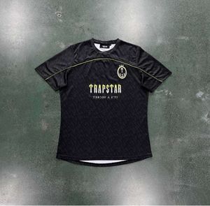 Futbol tişörtlü erkek tasarımcısı forma trapstar yaz eşofman yeni bir trend üst düzey tasarım moda giyim 55ess