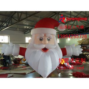 Mascot Costumes Iatable Hot Sale Advertisement Santa Claus Iatable Model