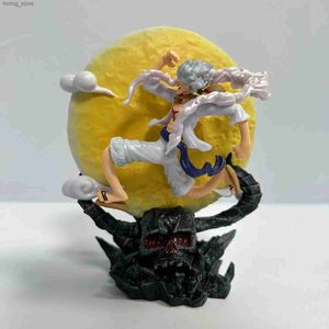 Aksiyon Oyuncak Figürleri 14cm Anime Tek Parça Figür Sun God Nika Luffy Figürin PVC Model Maymun D.