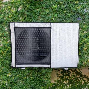 Förvaringspåsar fönster luftkonditionering täcker utomhus dammsäker och vattentät för täckningar enhet ventilationskondensor