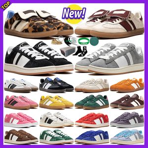 New Men Women Designer Sapatos Casuais Tênis Trendy Cabelo Leopard Cabelo Marrom Branco Preto Verde Vermelho Cristal Cristal Night Noite Marinha ao ar livre Mens treinadores de tênis Jogging