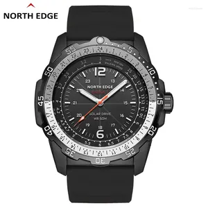 Wristwatches Outdoor Sports Waterproof Solar Charging Watch Pokinetic Luminous Long Endurance Swimming Men's Can Measure Speed