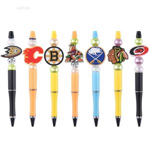 factory direct sale style PVCBead Pens Decorative mermaid PVCPens Gift diy Chs Ballpoint Pens