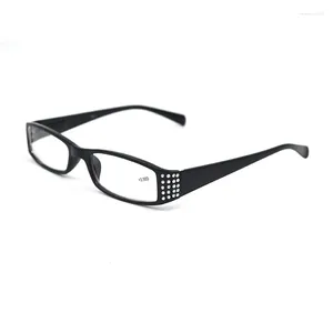 Occhiali da sole comodi occhiali da lettura ultraleggeri Presbyopia 1 1.5 2,0 2.5 3.0 3.5 Diottrie Spettacles Gambe a molla di diamanti L2
