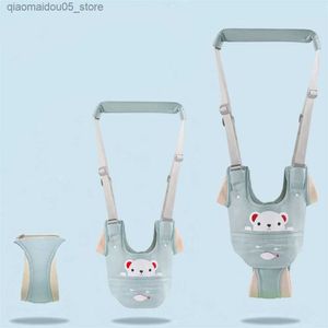 Przenośne plecaki przenośne przenośne maluch spacerowy pasek do niemowląt i chłopców z oddychaniem 360 stopni Bezpieczeństwo dziecięce Odłączane krocze noworodki Q240416