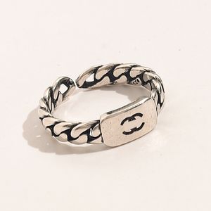 Кольцо с 20Style для женщины роскошное дизайнер кольцо с двойными буквами, регулируемые кольца 18 тыс. Золотое кольцо Свадебный подарок классический тонкий кольцо высококачественные дизайнерские ювелирные изделия