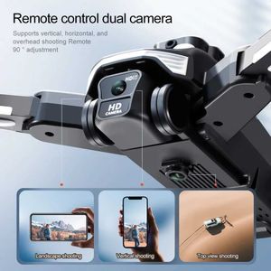 2Vye -Kamera -Drohnen Dual Professional mit 1080p bürstenloser RC F200 Drone Foldable Quadcopterwifi FPV HD Luftfotografie Weitwinkel 240417