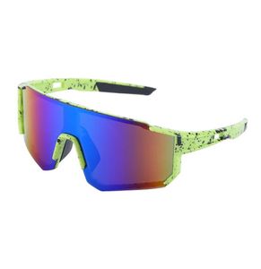 Óculos de sol para homens Esporte ao ar livre Ciclismo lente Uma peça à prova d'água à prova de vento anti -pó anti neblina Eyewear Equipado SA6157516