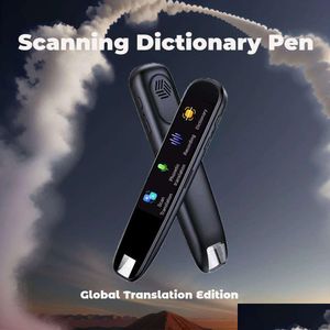 Översättare 2.22-tums Mtilingual Translation Intelligent WiFi Dictionary Scanning Point Reading Pen Drop Delivery Computers Networking Otuwj