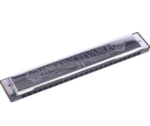 Swan SW244 tremolo harmonica 24 hål 48 toner c nyckel med svart box7651624