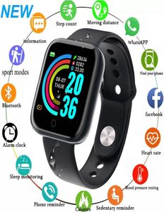 D20 Pro Bluetooth Smart Watch Men Women Y68 Pressão arterial Monitor de freqüência cardíaca Esporte Rastreador de fitness smartwatch para xiaomi huawei5666893