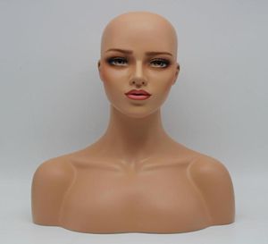 Female Realistic Mannequin Head For Wig Hast And Jewelry Display14581274167014