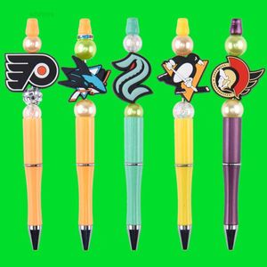 Toptan Silikon Ferxxo Boncuk Kalemler Dekoratif Denizkızı Boncuk Pens Hediye DIY Takılar Beyaz Kalemler