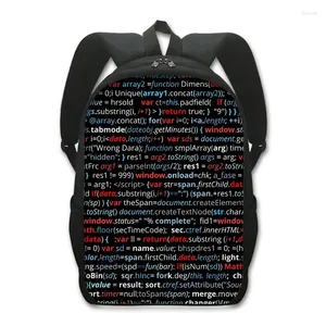 Schulbeutel Run CMD Rucksack Zero Day / 404 Nicht gefunden Rucksack Anonyme Hacker Geek -Programmiererin Laptop Backpacks Teenager Bookbag