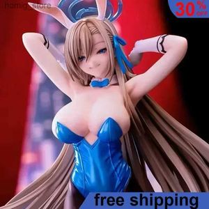 Action Toy Figures 26cm Azur Lane Anime Figur Itinose ASena Action Sexig söt Kawaii Action Figure Girl Serie Tecken PVC Model Doll Gift Toys Y240415