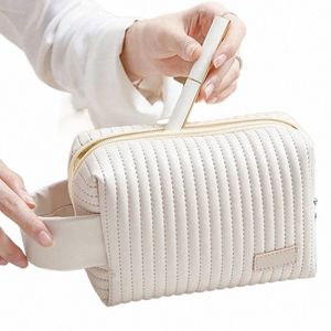 Lady Cosmetic Bag Women Pu Makeup Back Водонепроницаемые туалетные принадлежности w Muck Beauty Case Portable Sage Sag Organizer Подарки R4CZ#