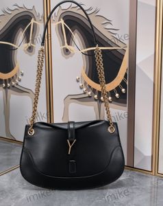 Designer bag women's bag underarm bag high-quality cowhide brand handbag chain bag