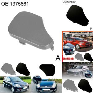 2024 1 PCS Bilens främre stötfångare Tow Hook Cover Cap Högkvalitativ ABS Auto Ytterdelar för Ford för Fiesta MK6 6S6117A989AA 1375861