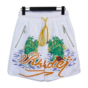 Nuovo designer Shorts Shorts Rhude Shorts Summer Fashion Beache