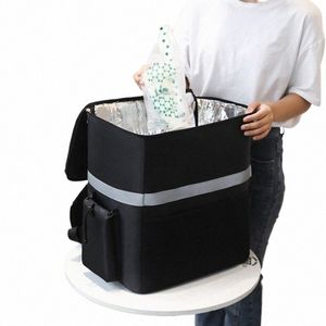 35l Extra Large Thermal Food Bag Cooler Bag Refrigerator Box Fresh Kee Food Delivery Backpack Insulated Cool Bag c24M#