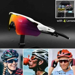 Utomhus 2024 Sportscykling Solglasögon UV400 Polariserade linsglasögon MTB Bike Goggles Män kvinnor EV Riding Sun #9208 9465 20011