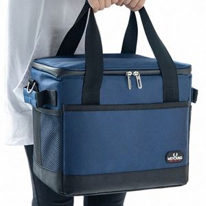 10L 35L 68L Capacidade de grande capacidade Flortinha portátil Bolsa térmica Picnic Saco de alimentos para armazenamento ao ar livre Saco de lancheira isolada navio grátis K8J7#