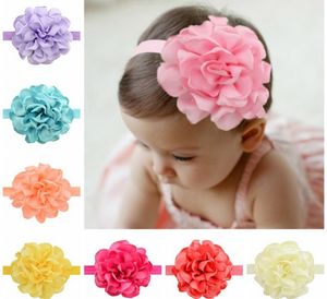 Mix Color Baby Stirnbänder Style Haarband Kinder Stirnband Mädchen Mode große Blume Elastizität Accessoire Head Wrap Girl Kinder 7383174623