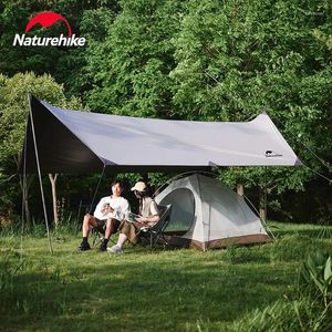 Zelte und Schutzhütten NatureHike Ultraleichte Wanderzelt Outdoor Tragbarer Regen Sonnenschutz Einfach zu bauen 2 Personen Camping