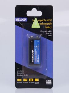 Batteria LiPo ricaricabile USB da 800MAH per microfono MODELLO HELICOPTER RC Part6825888