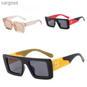 Herren Womens Designer Sonnenbrille Luxus cooler Stil Heiße Mode klassische dicke Teller schwarzer weißer Rahmen Brillen Off Man Brillen Designer mit Original Box K Ct5g