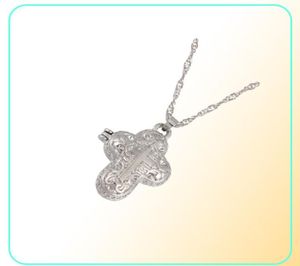 Exquisite 925 Sterling Silver Chain Necklace Diamond Jewelry Magnet Box Pendant Devout Anniversary Gift Fashion Accessories1831067