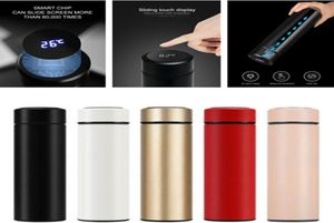 LED Temperature Display Thermos 500ml 17OZ Smart Vacuum Water Bottle 304 Stainless Steel Travel Thermos Coffee Water Bottle Z4906869507