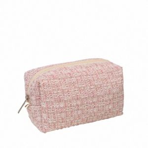 fi Women Clutch Makeup Bag Cosmetic Storage Bag Large Capacity Portable Travel Toiletries Storage Bag Student Pencil Case M7gh#