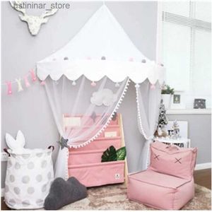 Baby Cribs Brand Baby Crib Netting Mosquito Net Tent Crib Cot Bedopy Kids Hanging Play Tent House For Girls Barn Spädbarn Toddler L416