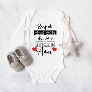 Funny born Baby Romper Infant Cotton Long Sleeve Body Clothes Amor Print Boy Girl BodySuit Born Crawling 024M 240416