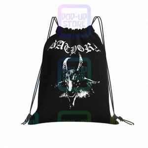 Bolsa de ginástica Bathory Black Metal Metal Bolsa de ginástica New Style Ginasta Multi-Functi J3a2#