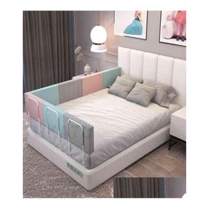 Rails de cama 28 cm de altura Guarda do trilho de berço bebê Anticolisão ajustável Children039s Fence Geral Soft Gate G228661040 Drop Delive Ot5gd