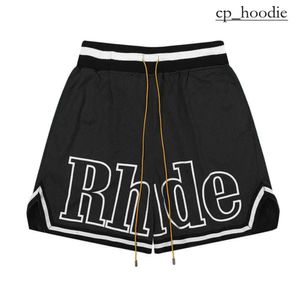 Rhude Shorts Men Short Designer Shorts Summer Fashion Drying短い高品質のストリートウェアファッションカジュアルヒップホップビーチスポーツウェアメンズショートパンツ4757GD 8433