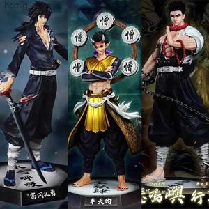 Figuras de brinquedo de ação de 30 cm figuras de matador de demônios hantengu figura himejima gyoumei figure kimetsu no yaiba tomiokagiyu estátua gk pvc brinquedos y240415