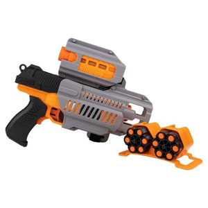 Gun Toys Adventure Force Tactical Strike Deuce Pro Manual Dart Gun Blaster Outdoor Toy With 24 Foam Pro Darts 240417