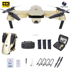 Drones WLR/C E58 RC Drone 4K HD Single Camera 2.4GHz WiFi FPV Altitude Hold Quadcopter 4CH Foldable Drone 6Axis Gyroscope Aerial Camera 24416