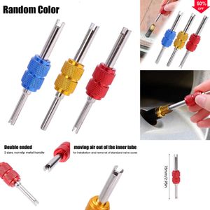 2024 Car Tire Valve Core Stems Remover Tools Screwdriver Universal Auto Truck Bicycle Wheel Tyre Repair Tool Dual Use Car Accessories