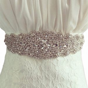 Nuovo arrivo Wedding Dr Rhineste Belt Belts Sexy Bride Cinks for Women Sexy Wedding Cinks Ceinture Femme Pour Robe Pearl Belt Q4HW##