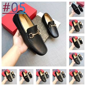 26 Model High Quality Mens Formal Dress Shoes Gentlemen Brand Designer Genuine Leather Flats Round Toe Mens Casual Business Oxfords Size 38-46