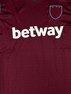 2024 25 wEsT HaMs Adult football tops support customizationBOWEN WARD-PROWS Football Shirts Home and away fan shirts of English football clubs soccer jersey