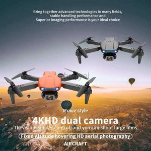 Drohnen E99Pro Falten Sie UAV Mini -Fernbedienungsflugzeug 4K HD -Luftfotografie Dual Camera K3 Hindernisvermeidung Quadcopter Drohnen 240416