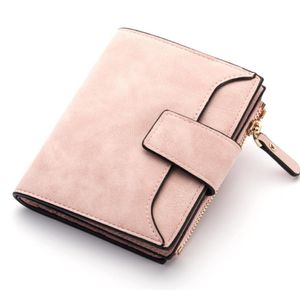 New Leather Women Wallet Hasp Small and Slim Coin Pocket Purse Women Wallets Cards Holders Designer Purse3319808